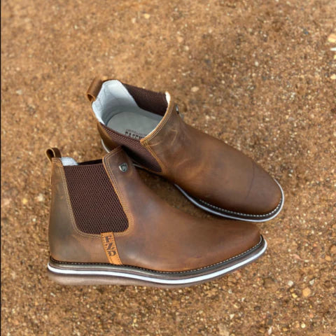 Kit Bota Imperio en Cuero Legítimo con Plantilla Ortopédica +BONOS: Gorra, Billetera y Funda con Cuchillo