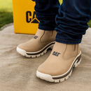 Kit Bota Montano de Cuero Legítimo con Suela Antideslizante +REGALOS: Plantilla Ortopédica, Cinturón, Cuchillo con Funda y Vaso Térmico