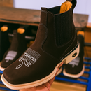 Kit Bota Pampa de Cuero Legítimo con Plantilla Ortopédica +REGALOS: Cinturón de Cuero y Sombrero